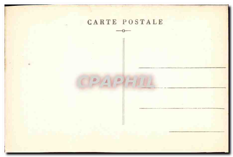 CPA Lourdes 8eme Station du Calvaire — Verso