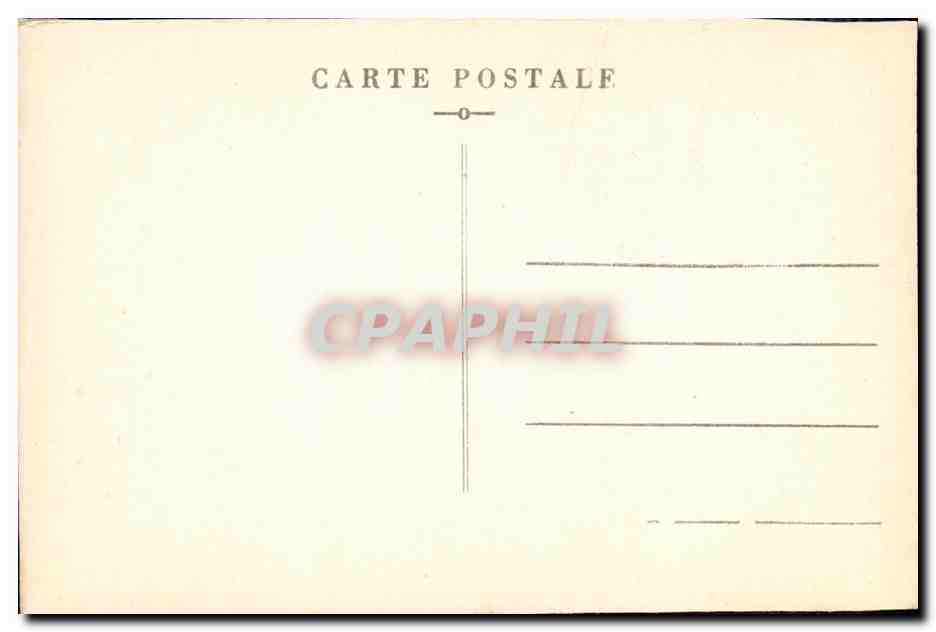 CPA Lourdes 5eme Station du Caivaire — Verso
