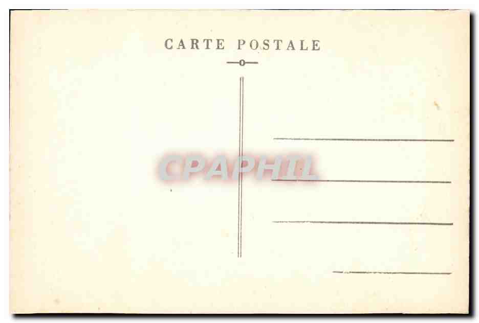 CPA Lourdes 3eme Station du Caivaire — Verso