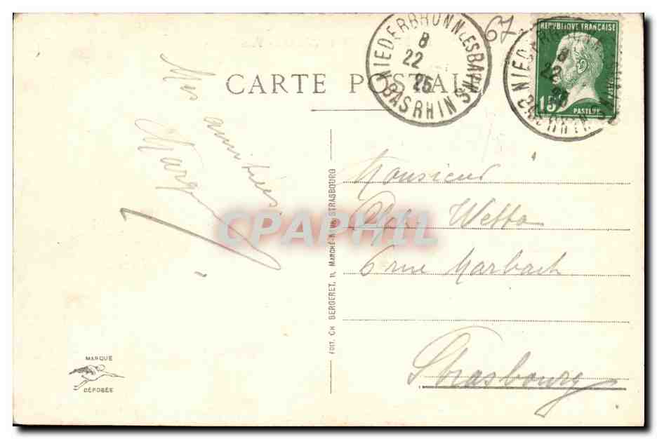 Niederbronn-les-Bains - Vue Générale — CPAPHIL — Rückseite