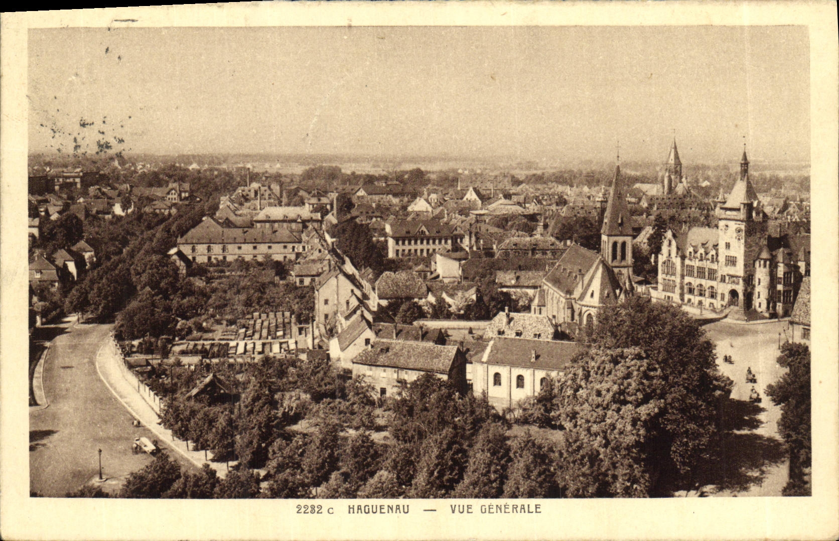 HAGUENAU — VUE GÉNÉRALE — Édition Keilhelter, Hagenau