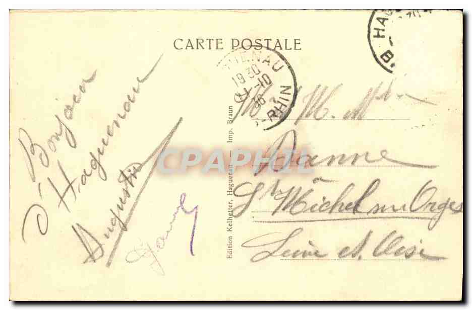 HAGUENAU — VUE GÉNÉRALE — Édition Keilhelter, Hagenau — Reverso