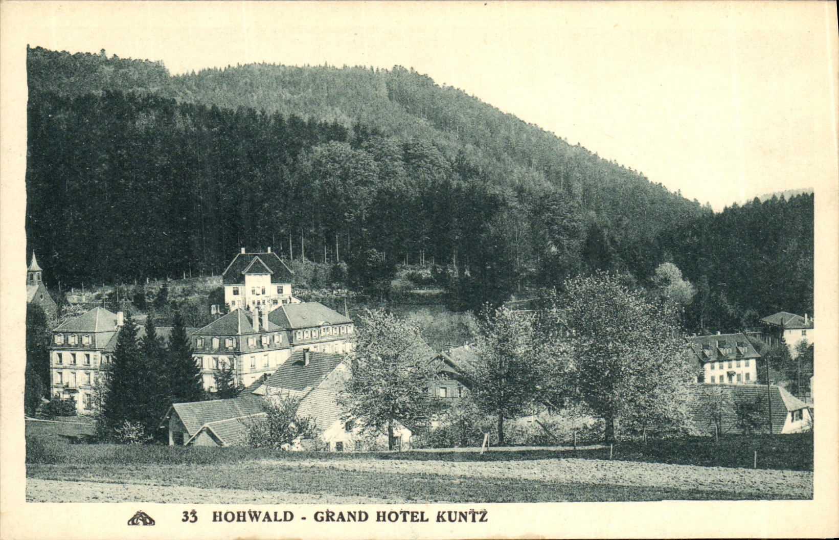 CPA La Hohwald Grand hotel Kuntz