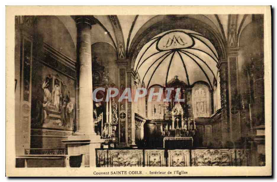 Couvent Sainte Odile - Intérieur de l'Église