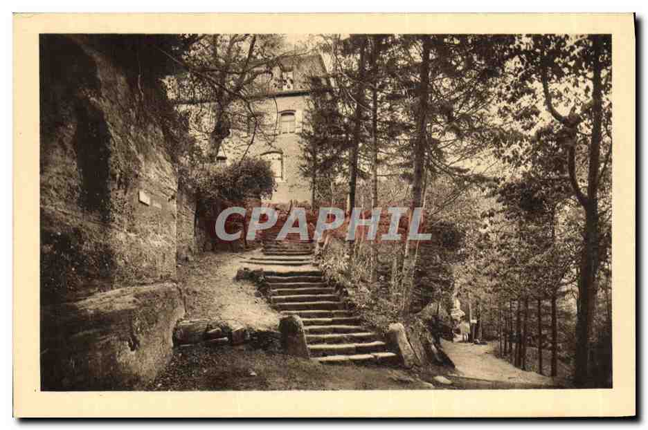 Mont Sainte-Odile — Le Couvent — éditeur Ch. Bourgarel, Strasbourg