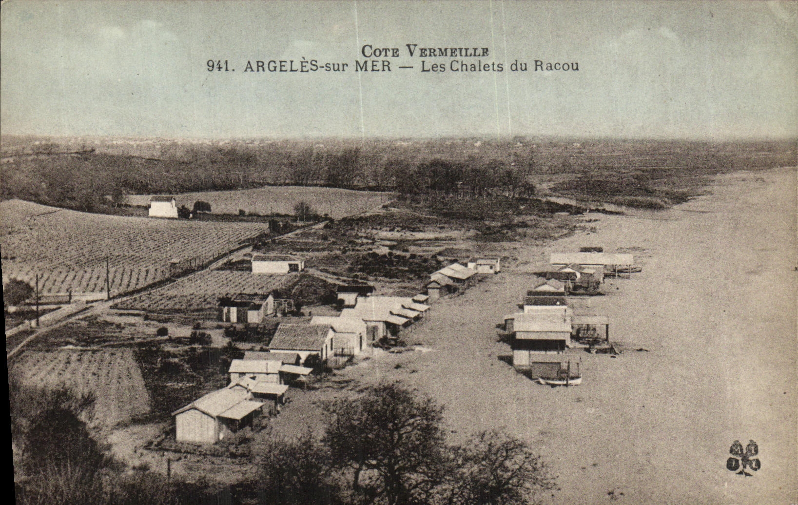 CPA Argeles Sur Mer Les Chalets du Racou