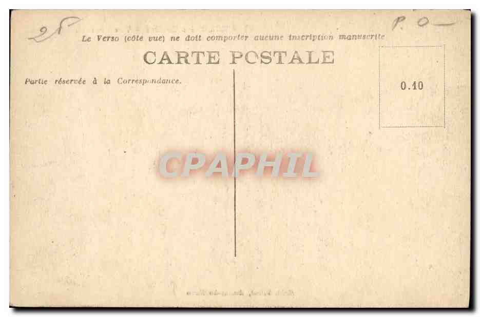 CPA Amelie Les Bains Vue generale et Palalda — Rückseite
