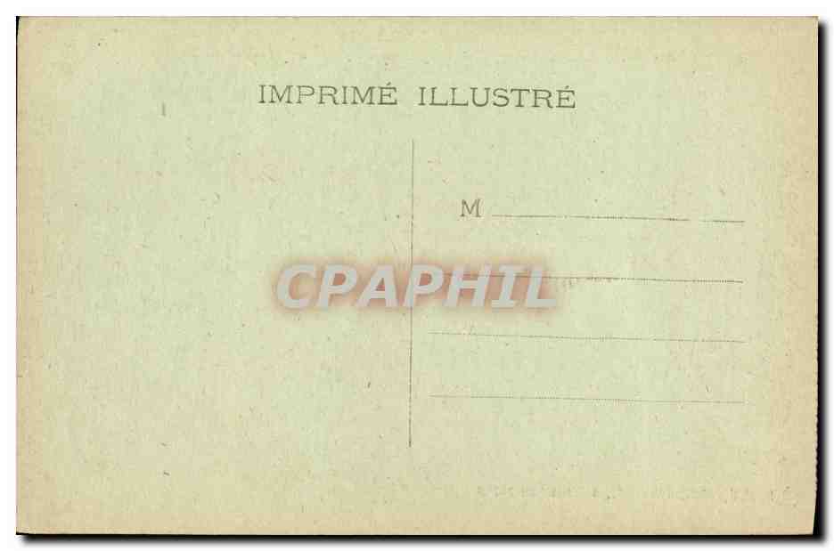 CPA Amelie Les Bains Les Thernes Pujade et L Hotel Martinet — Rückseite