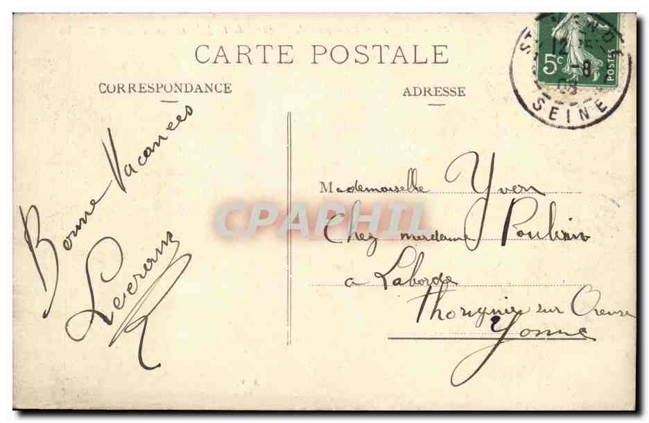 Les Pyrénées — Frontière espagnole — Gorge de la Bidassoa entre Vera et Béhobia — A.V. T. — Reverso