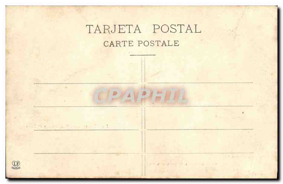 La Garonne au Pont du Roy — Les Pyrénées — Éditeur : Étype Labouche frères, Toulouse, 1re Série — Rückseite
