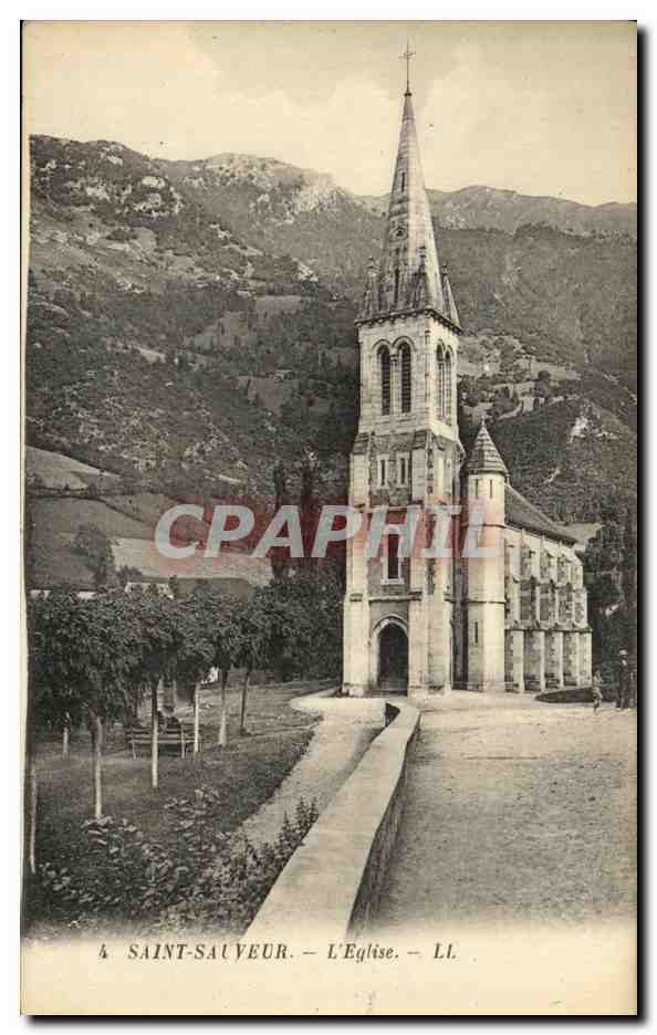 CPA St Sauveur L Eglise