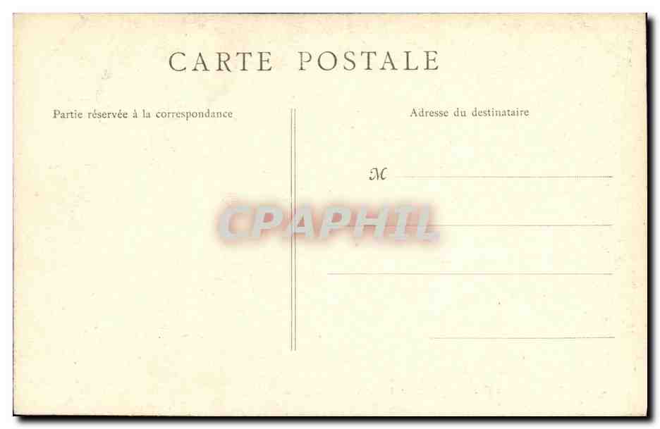 CPA St Sauveur Pont Napoleon — Verso