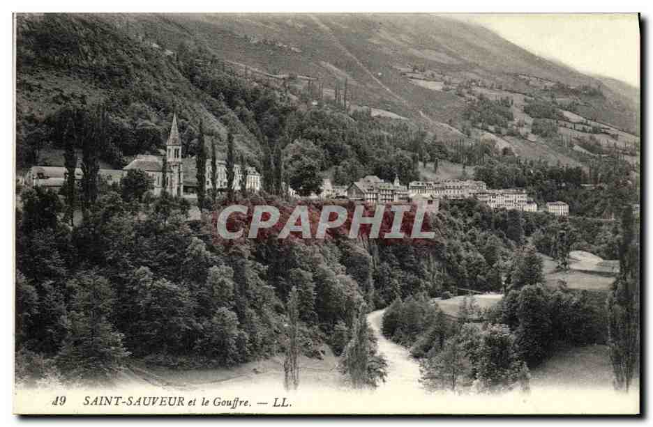 CPA St Sauveur et le Gouffre