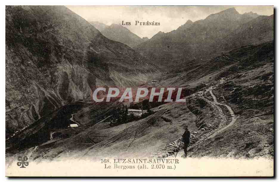 CPA Luz St Sauveur Le Bergons