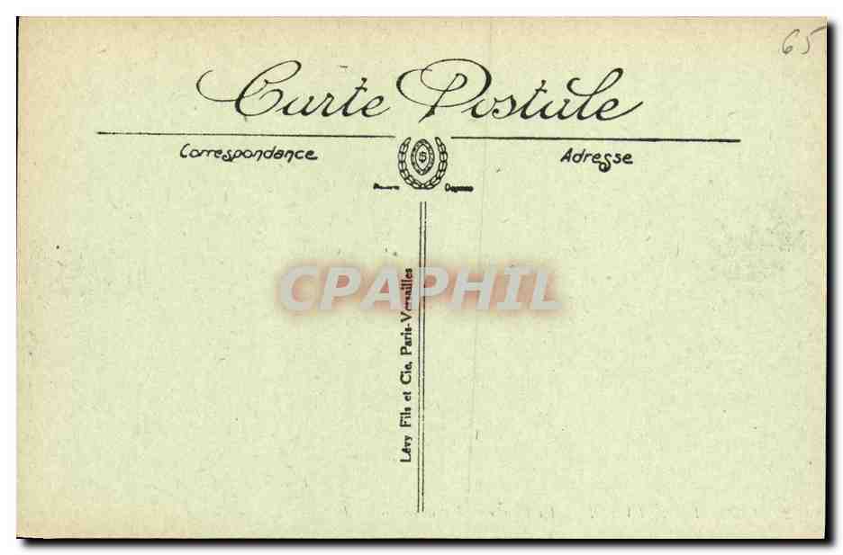 CPA Luz Saint Sauveur La Chapelle Soiferino — Verso