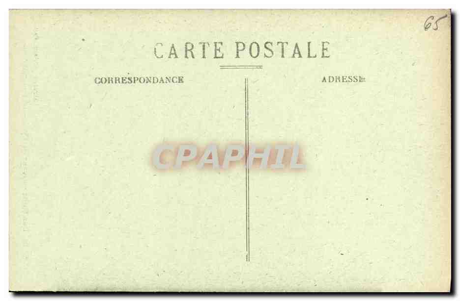 CPA Luz Saint Sauveur Le Pont Napoleon — Verso