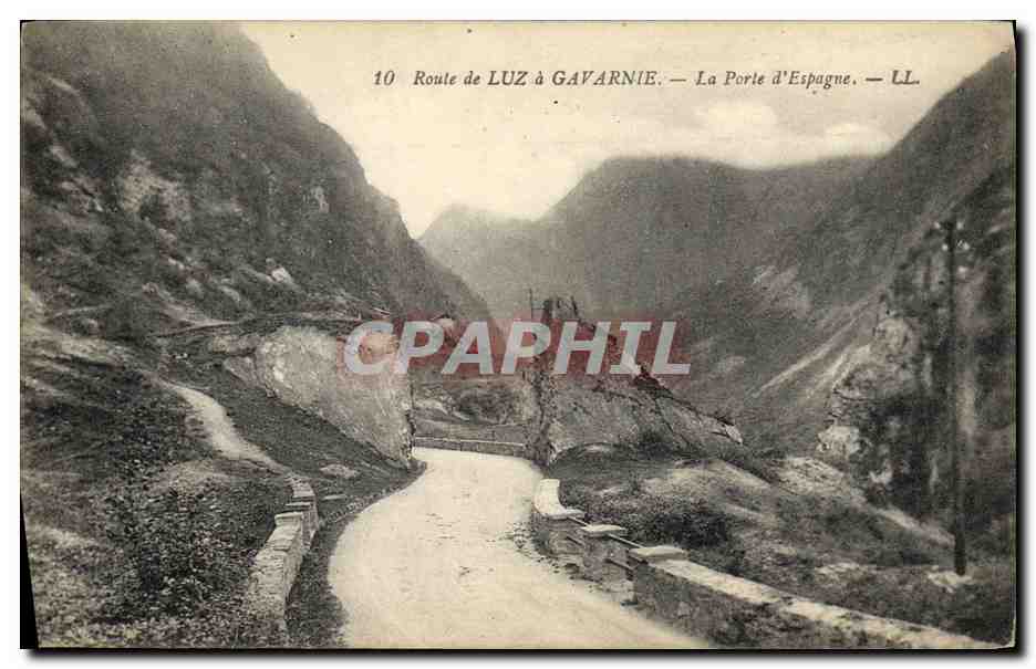 Route de Luz à Gavarnie — La Porte d'Espagne — LL