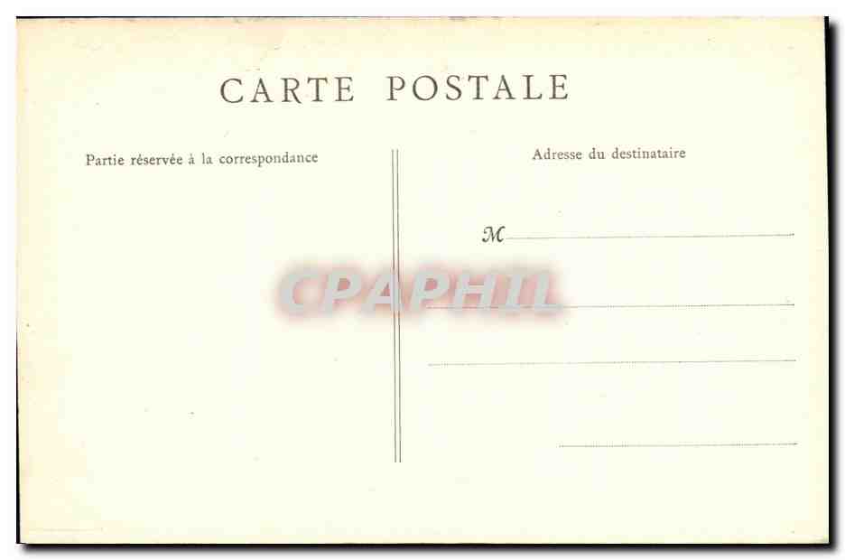 CPA Luz Environs de Luz Le Pont de Pescadere et Vizos — Verso
