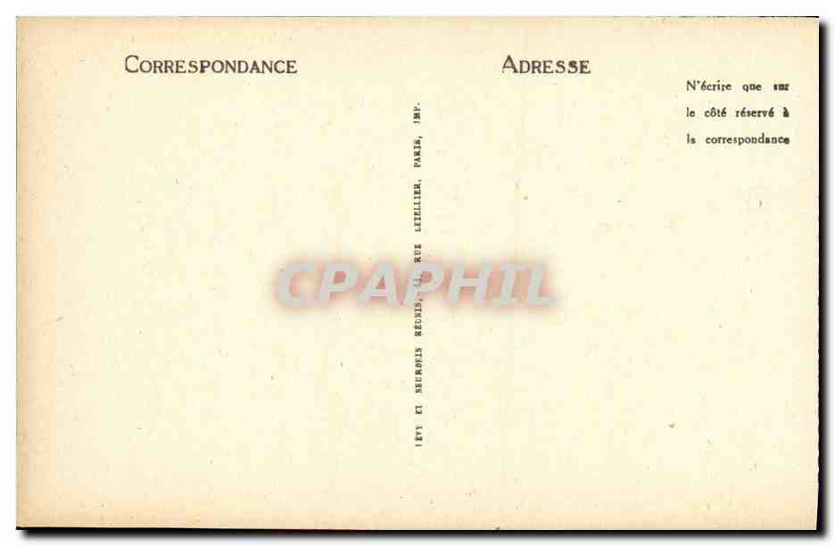 CPA Luz Saint Sauveur L Eglise des Templiers — Verso