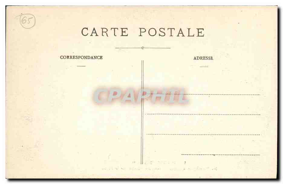 Pont du Riooulet sur le Bastan — De Barèges à Luz — Phototypie phot. Soll, Barèges — Reverso