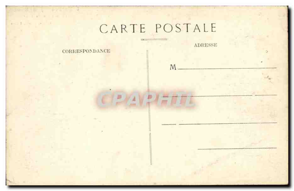 CPA Tarbes Jardin Massey Le Musee et la Tour — Rückseite