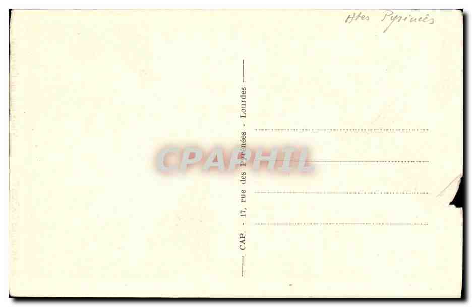 Argelès-Gazost — Vieux pont sur l'Arrieulat — éditeur non visible, n° 26 — Reverso