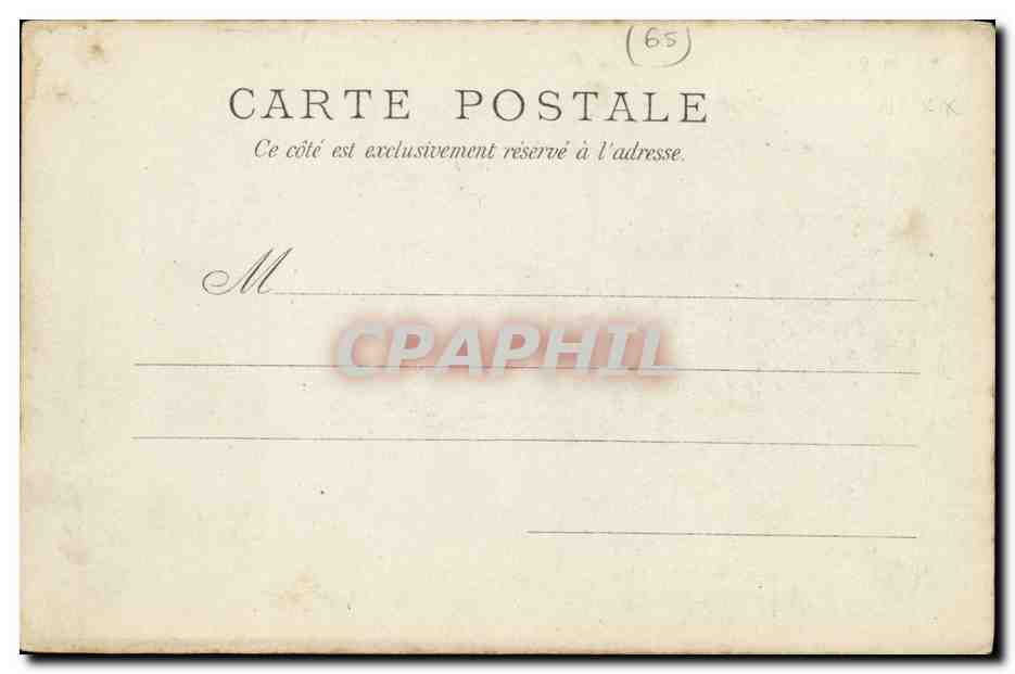 Gagost - Hôtel de France, côté du jardin — S.R. Béreau, Louvres, n°331 — Rückseite