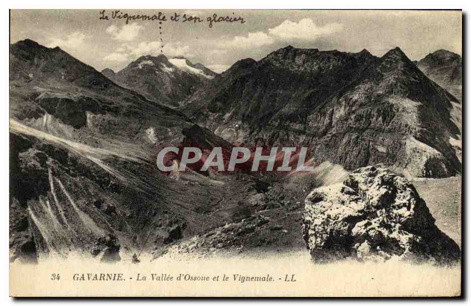 CPA Gavarnie La Vallee d Ossoue et le Vignemale