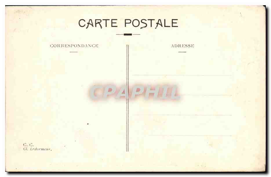CPA Gavarnie Re vers Quest du Marbore du Gabietou de Sausse — Verso