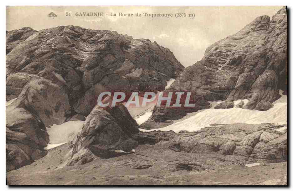 CPA Gavarnie La Breche de Tuquerouye