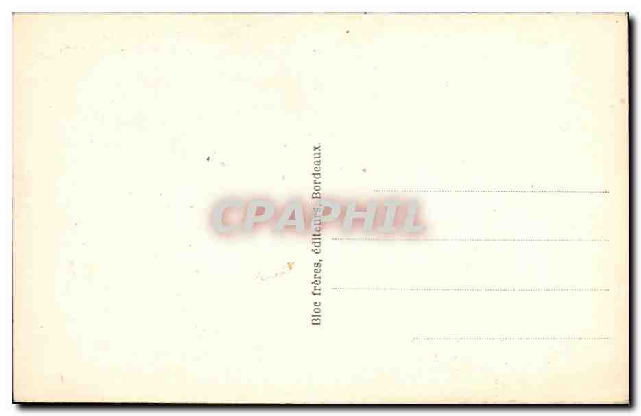 CPA Gavarnie Le Cylindre du Marbore — Verso