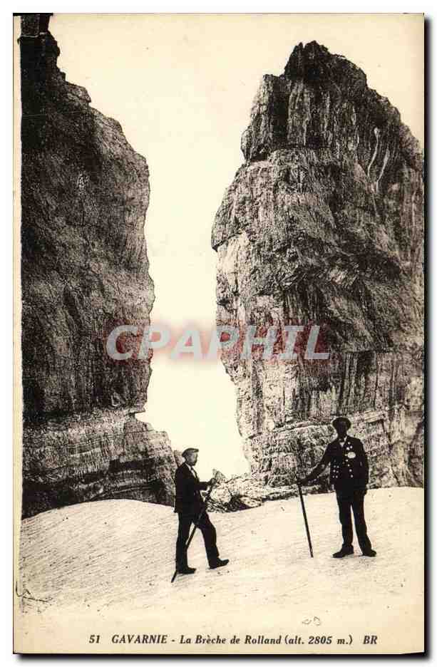 CPA Gavarnie La Breche de Rolland 