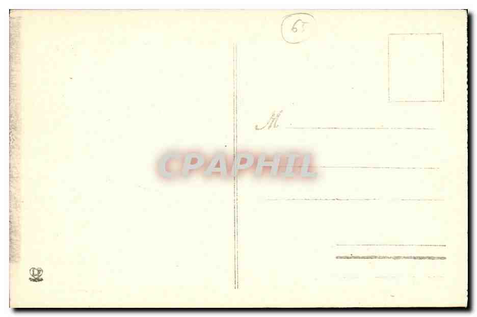 CPA Gavarnie Fronton Du Cirque Casque de Marbore Breche de Roland Fausse breche et Taillon vus de Pailla — Verso