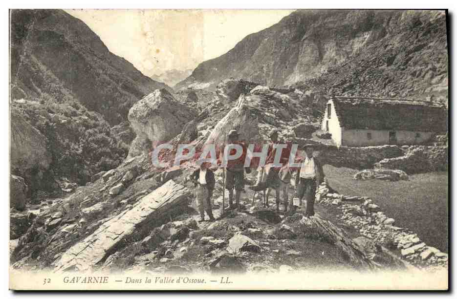 CPA Gavarnie Dans la Vallee d Ossoue