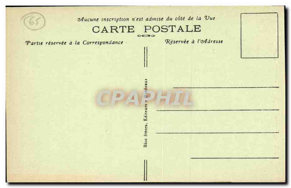 CPA Bagneres de Bigorre La Tour des Jacobins — Reverso