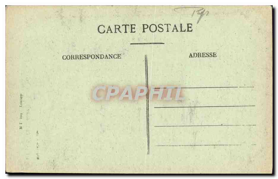 Bagnères-de-Bigorre — Portail de l'Église Saint-Vincent (XIVe siècle) — Edit. Sajous, libr. n° 534 — Reverso