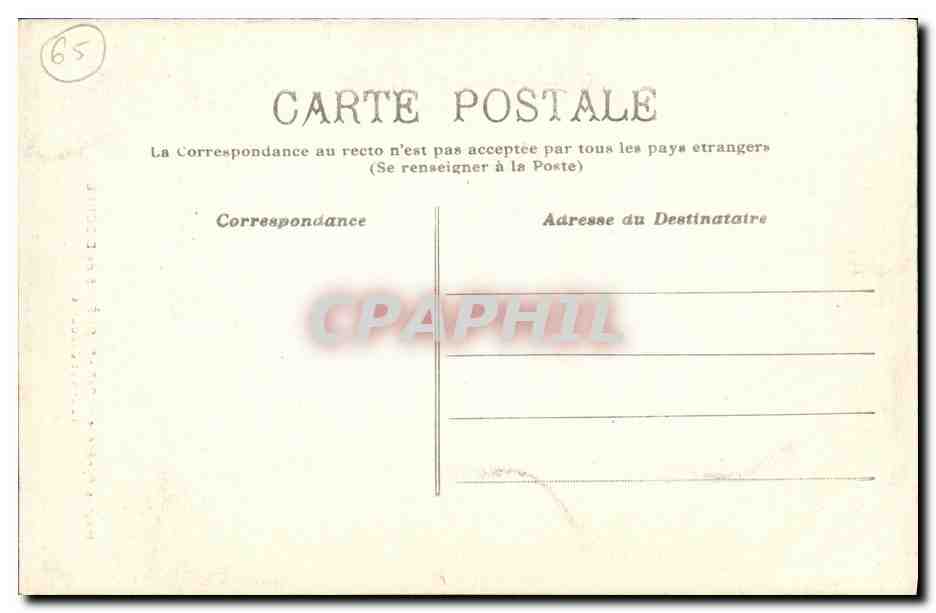 Bagnères-de-Bigorre — Tour des Jacobins — Plautes Pyrénées, n°218 — Rückseite