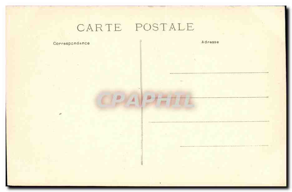 Environs de Bagnères-de-Bigorre — Vue Générale — Librairie Sajous, Bagnères-de-Bigorre — Verso