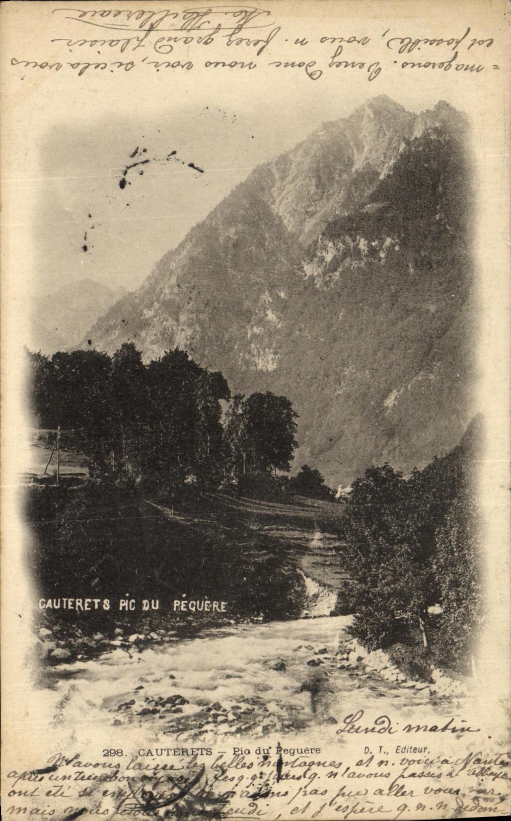 Cauterets - Rio du Péguère — D. T., Editeur, n° 298