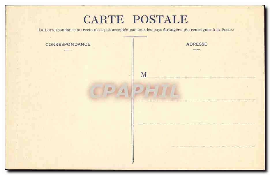 Environs de Cauterets — Vieux Pont d'Espagne, Gare du Marcadau — n°154 — Verso