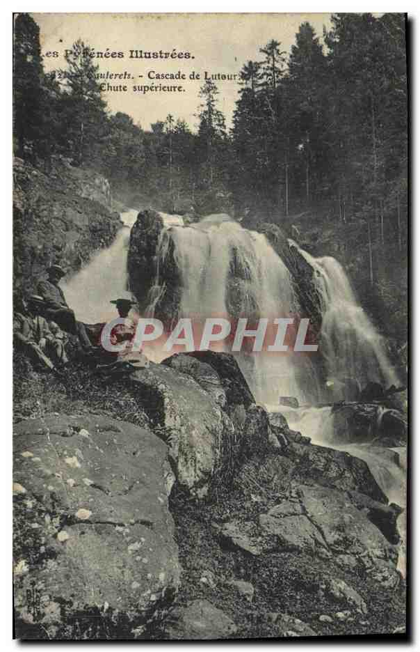 Caucerets - Cascade de Lutour - Chute supérieure — Les Pénencées Illustrées