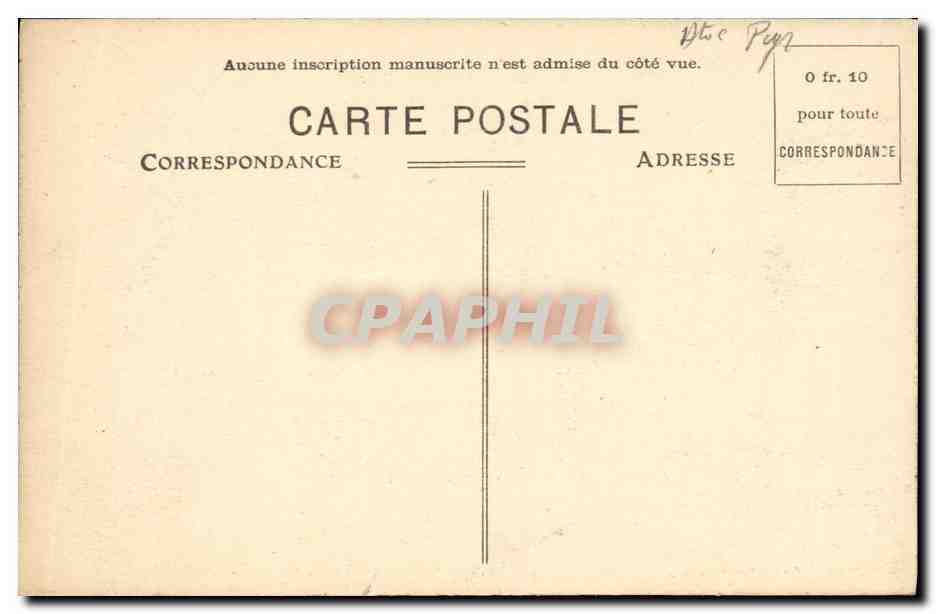 Dent des Batans — 2903 m. — C. C. - 203 — Cauterets — Reverso