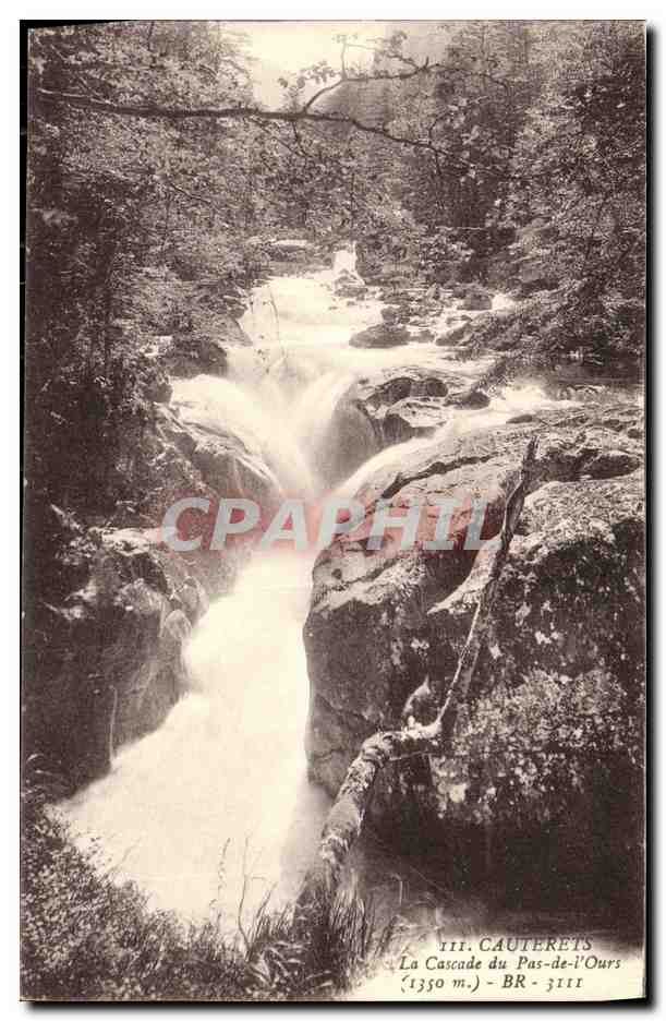 CPA Cauterets La Cascade du Pas de l Ours 