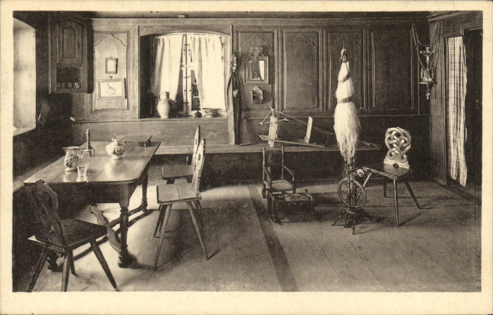 CPA Musee Alsacien La Chambre Paysanne Strasbourg