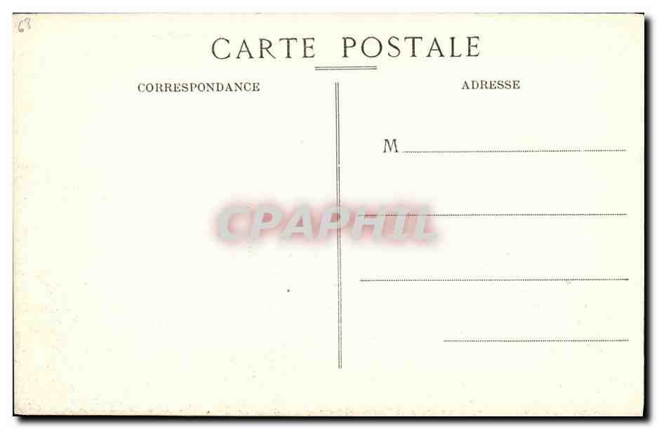 CPA Ballon d Alsace Le Col de Bussang et L Hotel des Sources — Verso