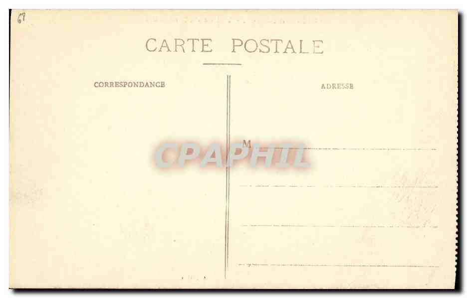 CPA Ballon d Alsace Vallee de Malvaux — Rückseite