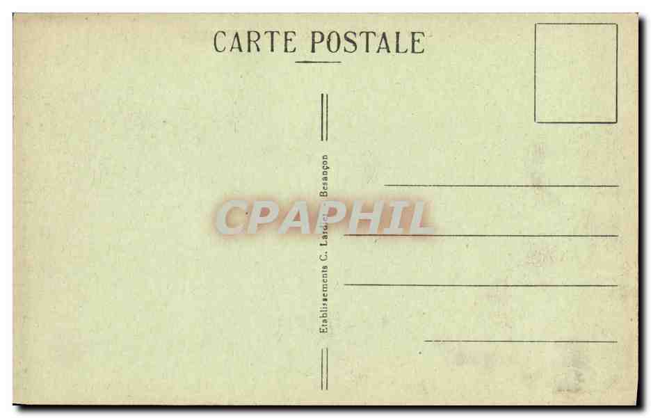 La Vallée de la Thur - Bitschwiller — Éditeur C. Landicq, Besançon, n° 23393 — Reverso