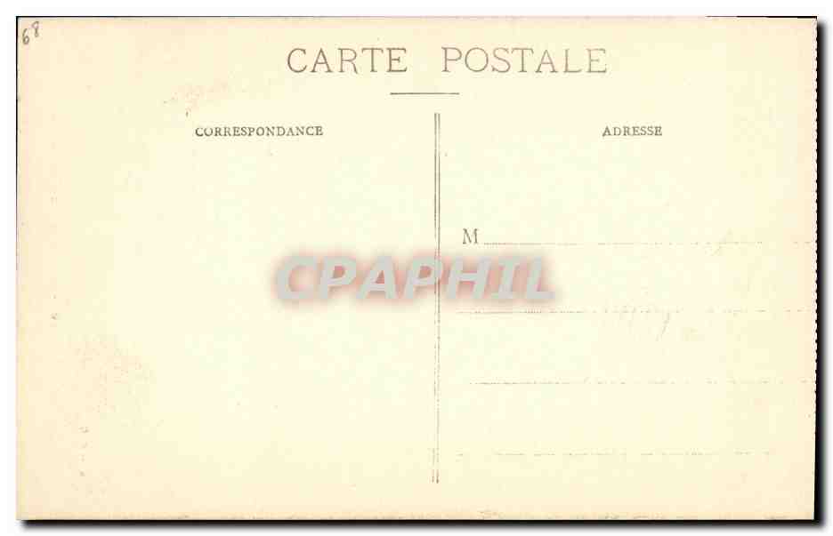 CPA Ballon d Alsace Cascade du saut de la Truite — Rückseite