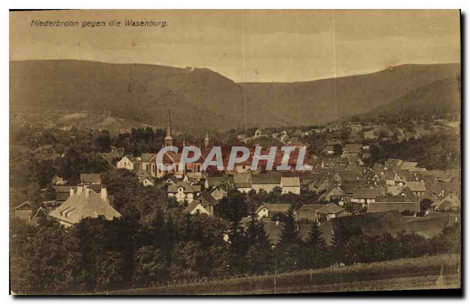 CPA Niederbronn Gegen die Wasenburg