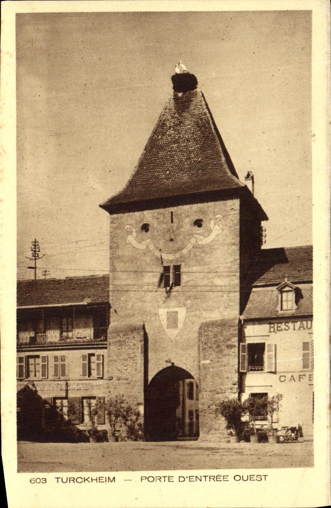 Turckheim — Porte d'entrée ouest — Braun & Cie, Imp. Dornach